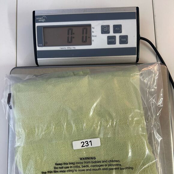 Oh My Gauze NWT Olga Top Size 2 Green Textured Cotton Boxy Oversized Boho Lagom - Picture 12 of 12